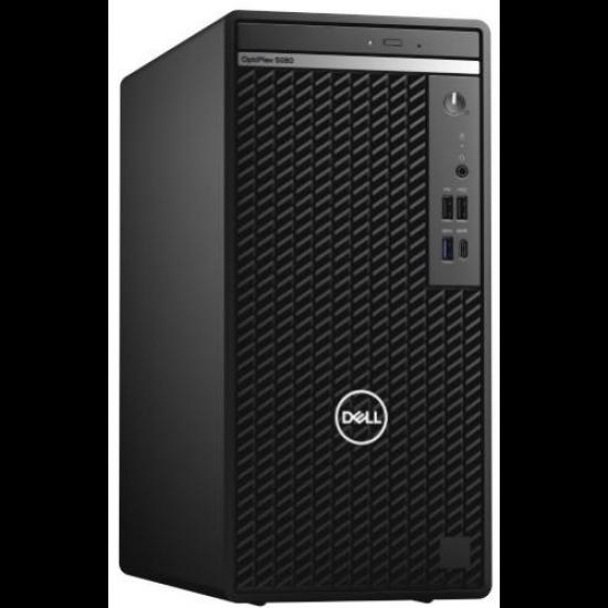 DELL Optiplex 5080-MT i7-10700 N016O5080MT_U 8Gb Ram, 256Gb SSD, Paylaşımlı Ekran Kartı, Free Dos Masaüstü PC