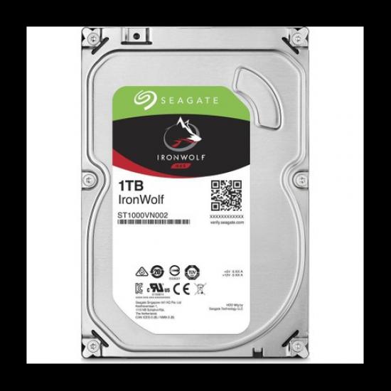 SEAGATE IRONWOLF 3,5’’ 1TB 64Mb ST1000VN002, 5900Rpm, SERVER/NAS HDD