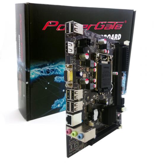 POWERGATE PG-IH61-MA5 DDR3 Ram Desteği intel LGA1155 Yuva, Anakart