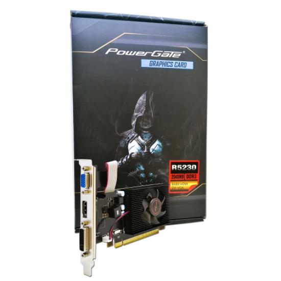 POWERGATE PG-R5230-D3-2GB GDDR3 HDMI, DVI, Analog Ekran Kartı