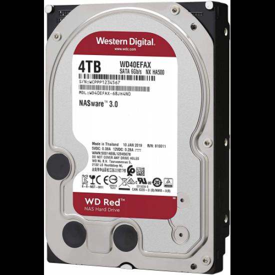 WD RED WD40EFAX 3,5’’ 4TB, 256mb, 5400 Rpm, 7/24-NAS-SERVER HDD