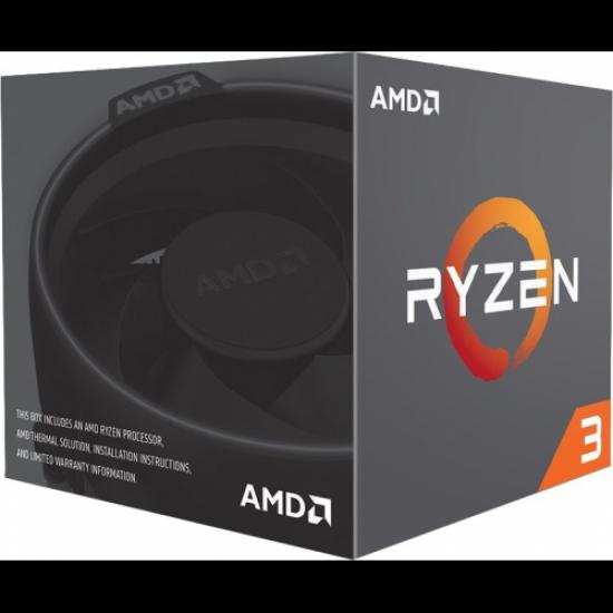 AMD RYZEN 3 2200G 4 Core, 3,50-3.70GHz 65W  Radeon VEGA8 Wraith Stealth FAN AM4 (Kutulu)