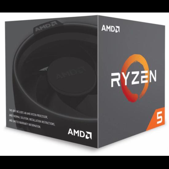 AMD RYZEN 5 2600 6 Core, 3,40-3.90GHz 65W, Wraith Stealth FAN, AM4, (Kutulu)