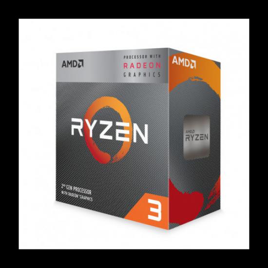 AMD RYZEN 3 3200G 4 Core, 3,60-4.00GHz 65W Radeon VEGA8 Wraith Stealth FAN AM4 BOX