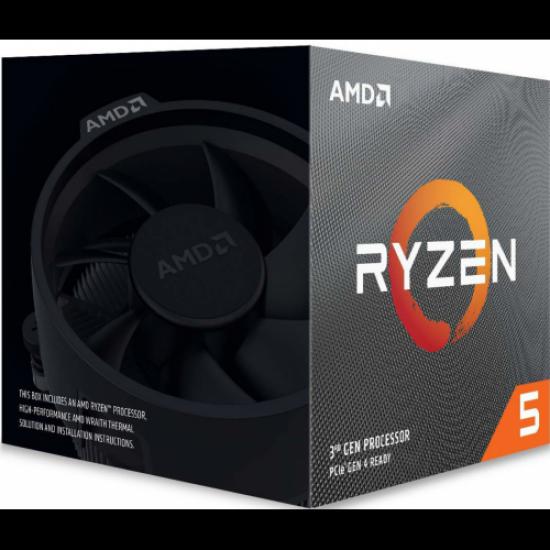 AMD RYZEN 5 3600X 6 Core, 3,80-4.40GHz 35Mb Cache 95W Wraith Spire FAN AM4 (Kutulu)