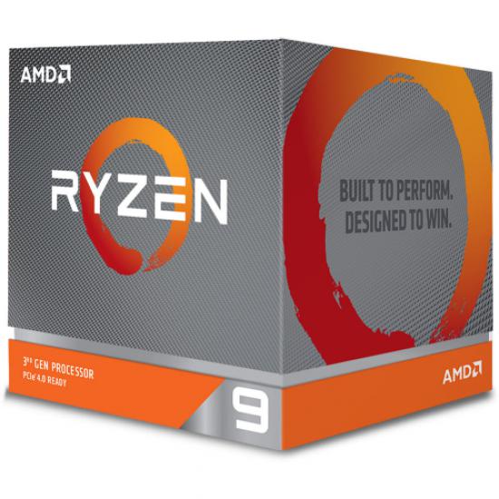 AMD RYZEN 9 3900X 12 Core, 3,80-4.60GHz 72Mb Cache 105W RGB LED Wraith Prism FAN AM4 BOX