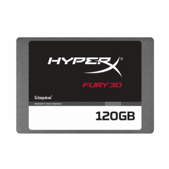 KINGSTON KC-S44120-6F HYPERX FURY 3D 120Gb, 500/500 SATA SSD