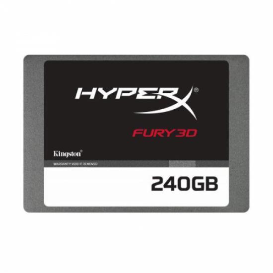 KINGSTON KC-S44240-6F HYPERX FURY 3D 240Gb, 500/500 SATA SSD