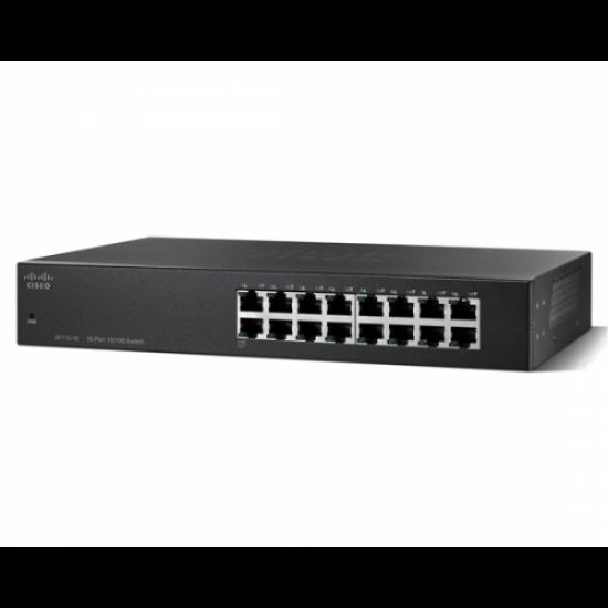 CISCO SF110D-16-EU 16 Port 10/100 Desktop Switch