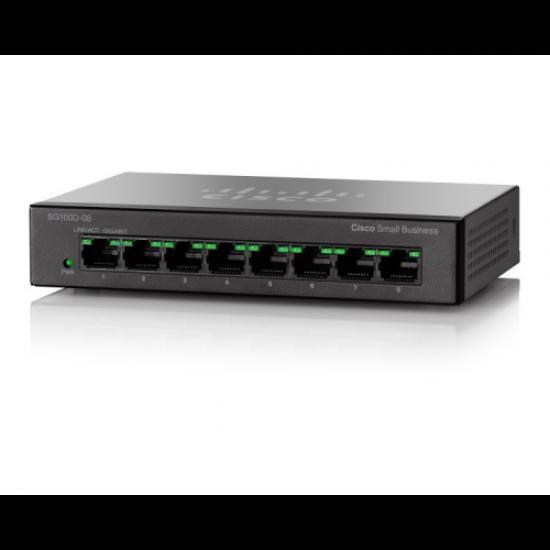 CISCO SG110D-08-EU 8 Port GigaBit Switch