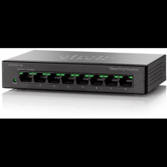 CISCO SG110D-08HP-EU 8 Port 4xPoe 32W GbitSwitch