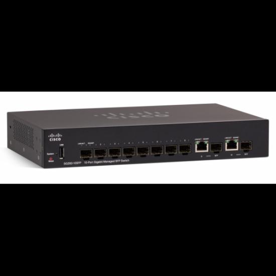 CISCO SG350-10SFP-K9-EU 8XSFP 2xCombo Managed Switch