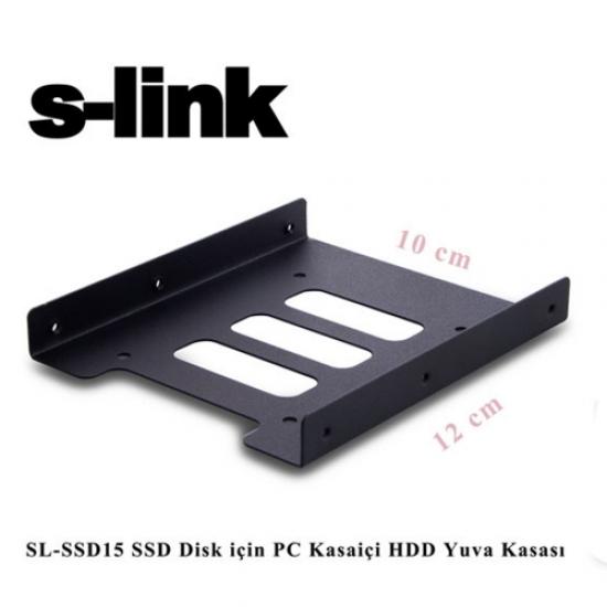 S-LINK SL-SSD15 Kasa içi SSD Hdd 2,5’’to 3,5’’Yuva