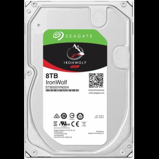 SEAGATE IRONWOLF 3,5’’ 8TB 256Mb ST8000VN004, 7200Rpm, SERVER/NAS HDD