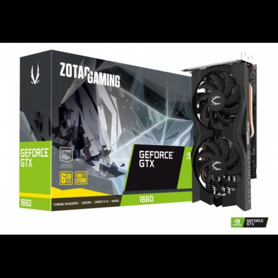 ZOTAC ZT-T16600K-10M GTX1660 TWIN FAN 6GB DDR5 192Bit HDMI DP