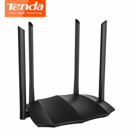 Tenda AC8 AC1200 4Port WiFi 2,4Ghz 5Ghz Dual, 4 x 6dBi Anten, Router