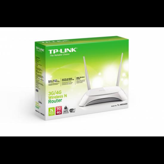 TP-LINK TL-MR3420 3G 4P 300Mbps Wireless N Router