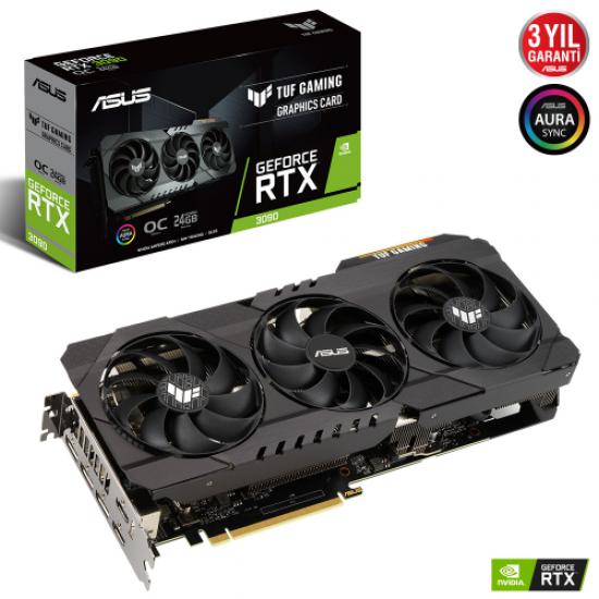 ASUS TUF RTX3090-O24G-GAMING 24Gb 384Bit DDR6 HDMI DP