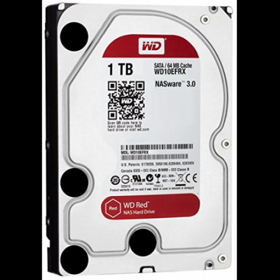 WD RED WD10EFRX 3,5’’ 1TB, 64mb, 5400 Rpm, 7/24-NAS-SERVER HDD