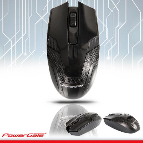 PowerGate D303 Kablosuz Nano 2.4Ghz WiFi MOUSE (Siyah)