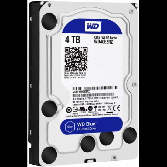 WD Blue WD40EZRZ 3,5’’ 4Tb, 64MB, 5400Rpm, Desktop HDD