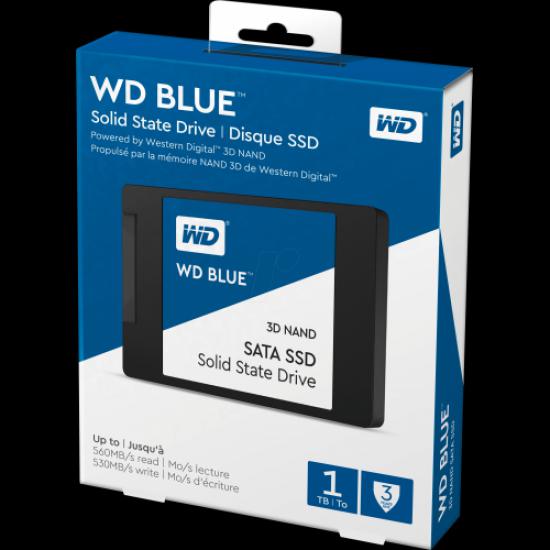 WD Blue WDS100T2B0A 1TB 560/530 3D NAND SATA SSD