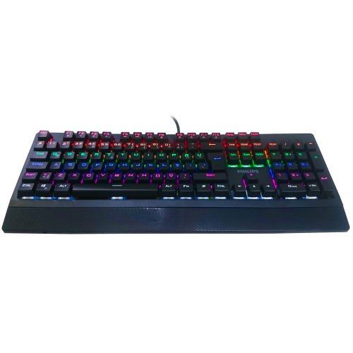 PHILIPS Momentum SPK8403/62 Gaming KLAVYE Rainbow Lighting, Mechanical Usb