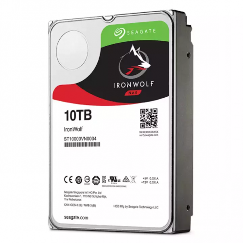 SEAGATE IRONWOLF 3,5’’ 10TB 256Mb ST10000VN0008, 7200Rpm, SERVER/NAS HDD