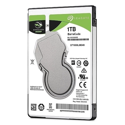 SEAGATE Barracuda 2,5’’ 1TB 128Mb ST1000LM048, 5400Rpm, Notebook HDD