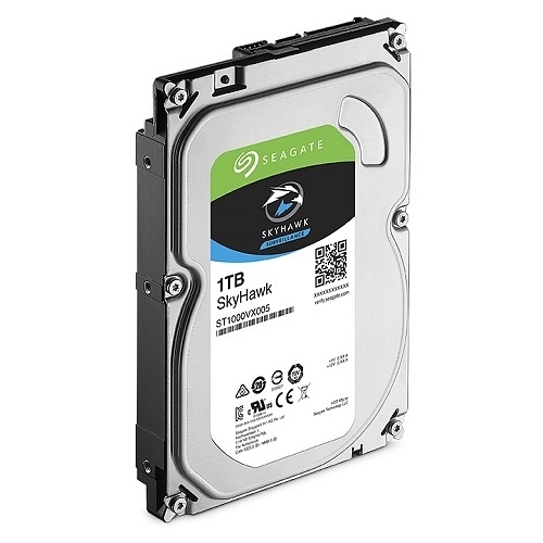 SEAGATE SKYHAWK 3,5’’ 1TB 64Mb ST1000VX005, 5900Rpm, Güvenlik HDD