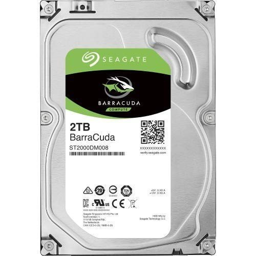 SEAGATE Barracuda 3,5’’ 2TB 256Mb ST2000DM008, 72000Rpm, Desktop HDD