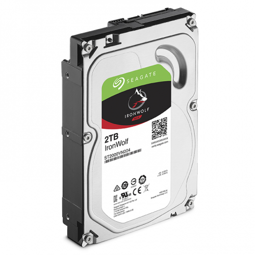 SEAGATE IRONWOLF 3,5’’ 2TB 64Mb ST2000VN004, 5900Rpm, SERVER/NAS HDD