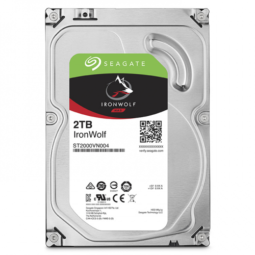 SEAGATE IRONWOLF 3,5’’ 2TB 64Mb ST2000VN004, 5900Rpm, SERVER/NAS HDD