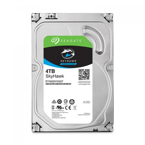 SEAGATE SKYHAWK 3,5’’ 4TB 64Mb ST4000VX007, 5900Rpm, Güvenlik HDD