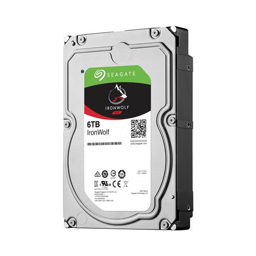 SEAGATE IRONWOLF 3,5’’ 6TB 256Mb ST6000VN001, 5400Rpm, SERVER/NAS HDD