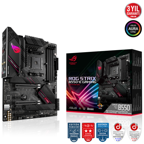 ASUS STRIX B550-E GAMING SLI HDMI DP USB3,2 M2 AM4