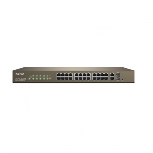 Tenda TEF1118P-16-150W 16Port 10/100, 1xSFP, 16X Poe 150W, Metal Kasa, Switch