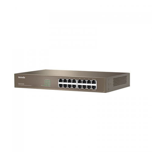 Tenda TEG1016D 16Port GigaBit, Rack-M, Metal Kasa, Switch