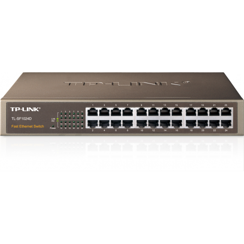 TP-LINK SF1024D 24Port 10/100 Megabit Metal Kasa Switch