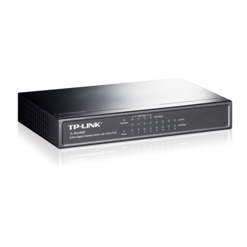 TP-LINK SG1008P 8Port GigaBit 4Port PoE 55W Metal Kasa Switch