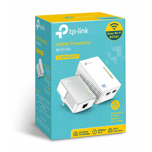 TP-LINK TL-WPA4220KIT 300Mbps AV600 Wifi Powerline