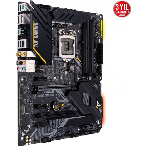 ASUS TUF GAMING Z490-PLUS WiFi HDMI DP USB3,2 M.2 LGA1200 10. Nesil