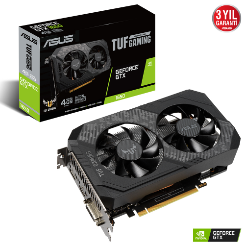 ASUS TUF GTX1650-4GD6 GAMING 4Gb GDDR6 DVI HDM DP DIRECTX 12