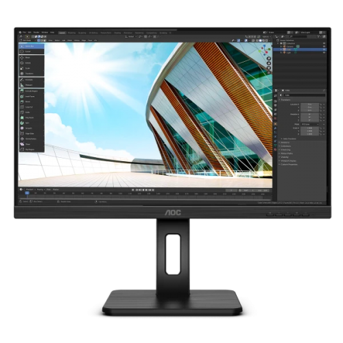 AOC U27P2 27’’ IPS, 4ms, 60Hz, Ultra HD 4K Monitör, Pivot, HDMI, DP, Entegre Hoparlörler