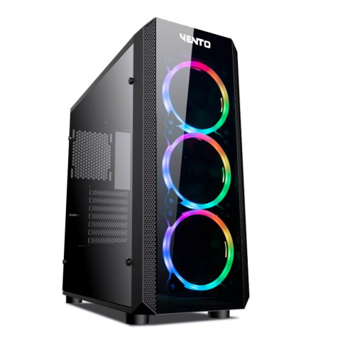 VENTO VG04FE MIDTOWER RGB 600W GAMING KASA