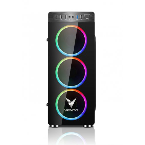 VENTO VG05F MIDTOWER RGB 600W GAMING KASA