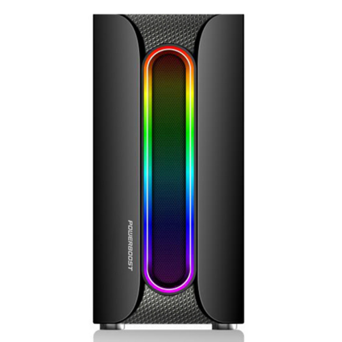 POWERBOOST VK-P3302B STRIP ARGB, 500W GAMING KASA