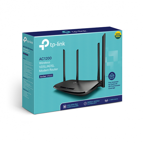 TP-LINK ARCHER VR300 4P 867M Dual VDSL/ADSL2 MODEM