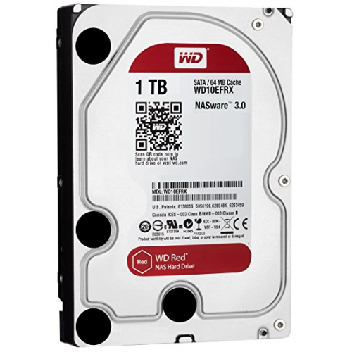 WD RED WD10EFRX 3,5’’ 1TB, 64mb, 5400 Rpm, 7/24-NAS-SERVER HDD