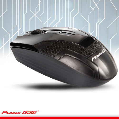 PowerGate D303 Kablosuz Nano 2.4Ghz WiFi MOUSE (Siyah)